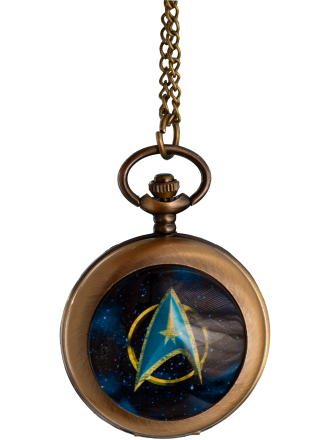 Taschenuhr Star Trek Blaues Abzeichen (groß) Produktbild
